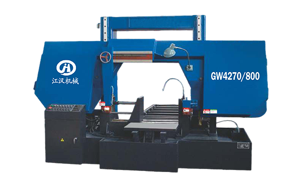 江油GW4270/800双柱龙门卧式带锯床